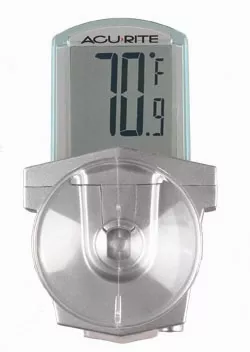 00799 Outdoor Window Thermometer with Suction Cup