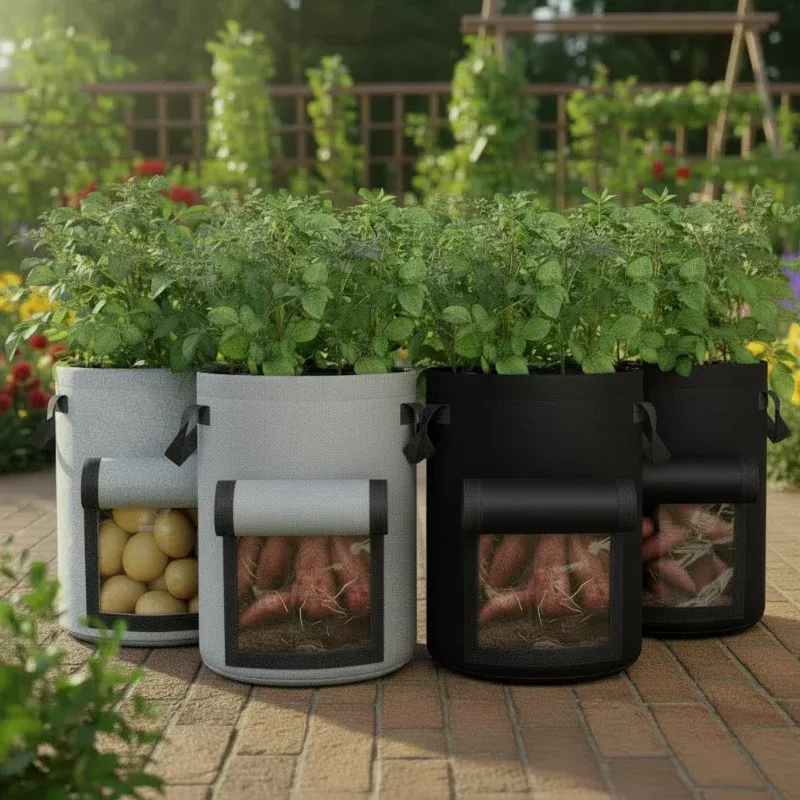 10 Gallon Potato Grow Bags Heavy Duty Fabric