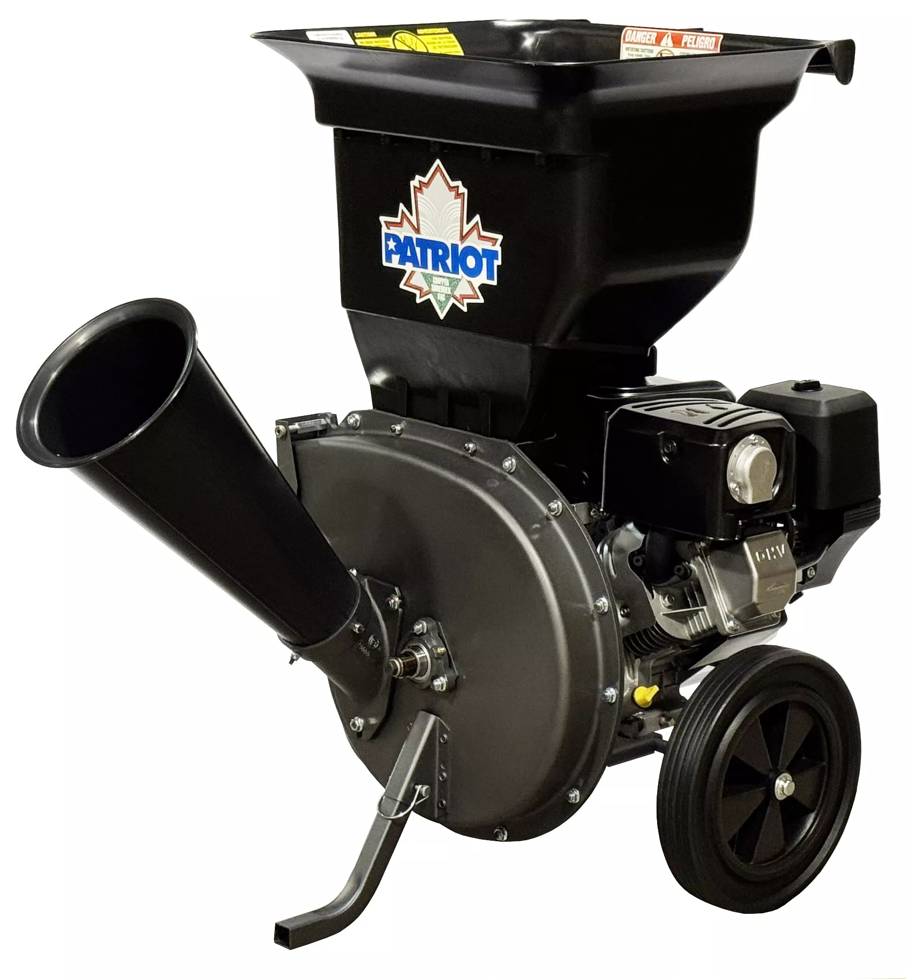 10 hp Wood Chipper Shredder, Gas Briggs Engine