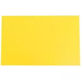 11in x 7in x 015in Blank Bright Colored Sign Cards - Yellow