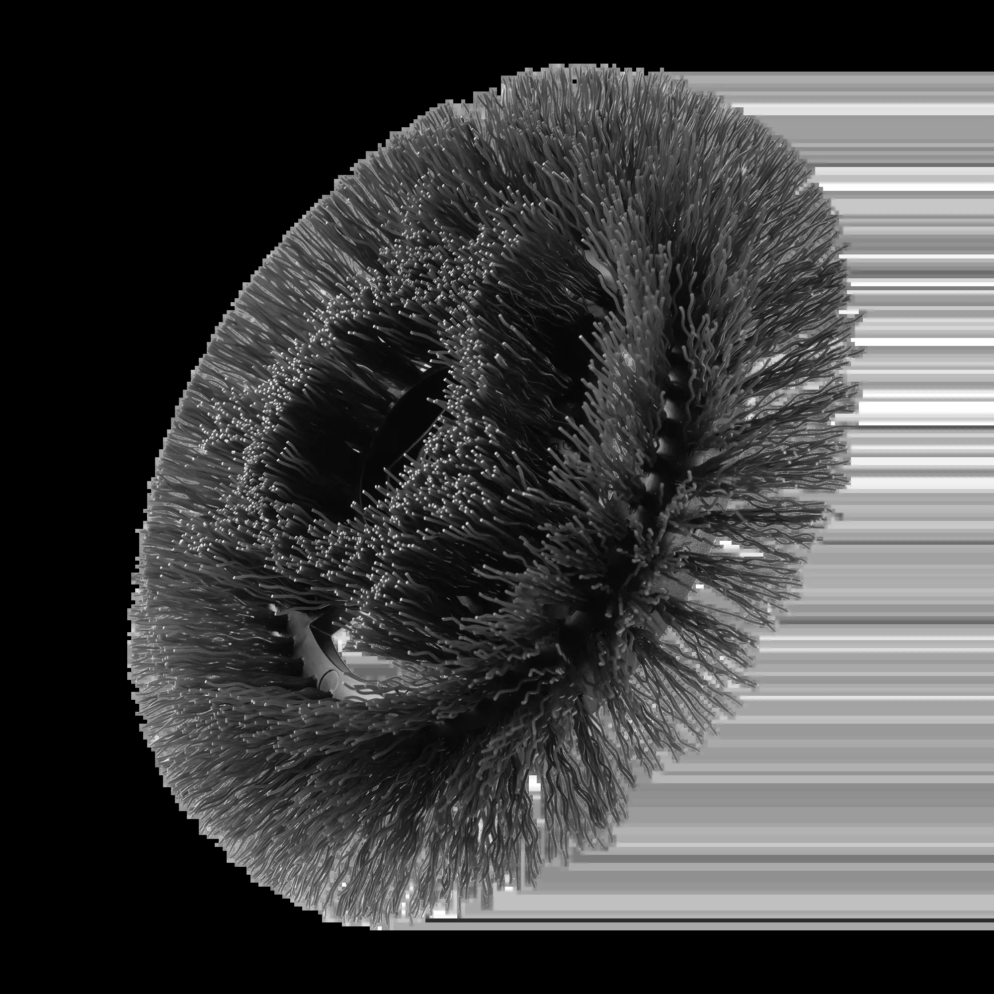 178mm Hard Bristle Power Scrubber Brush