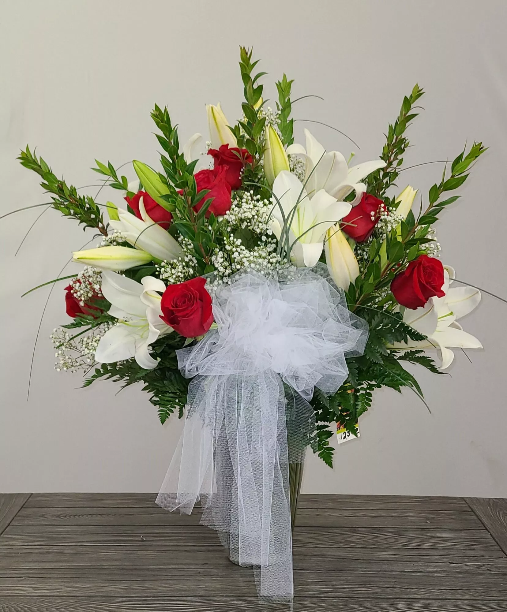 #2 The Roses And Lilies Fresh Floral Arrangement