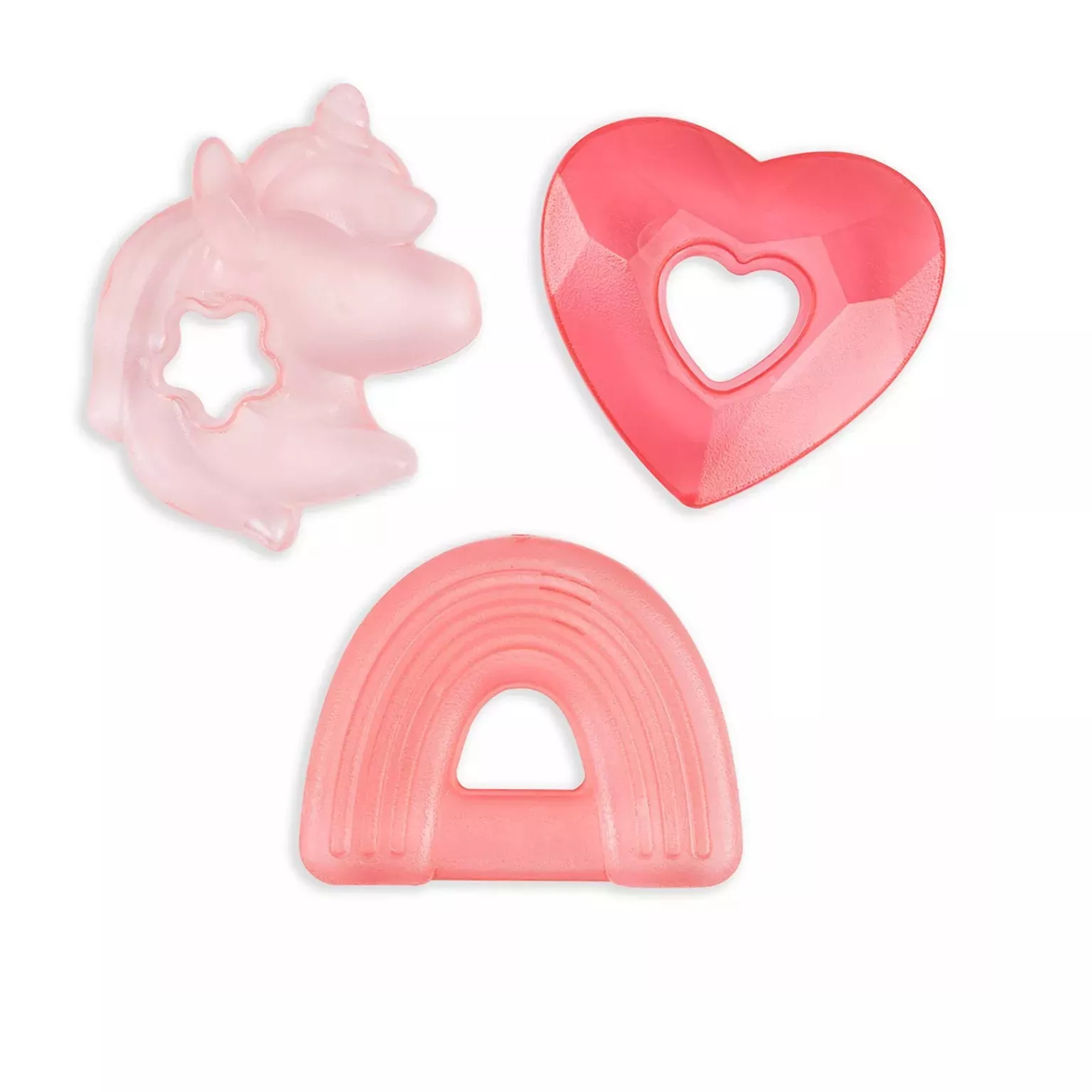 3 Pack Water Teether Set Unicorn