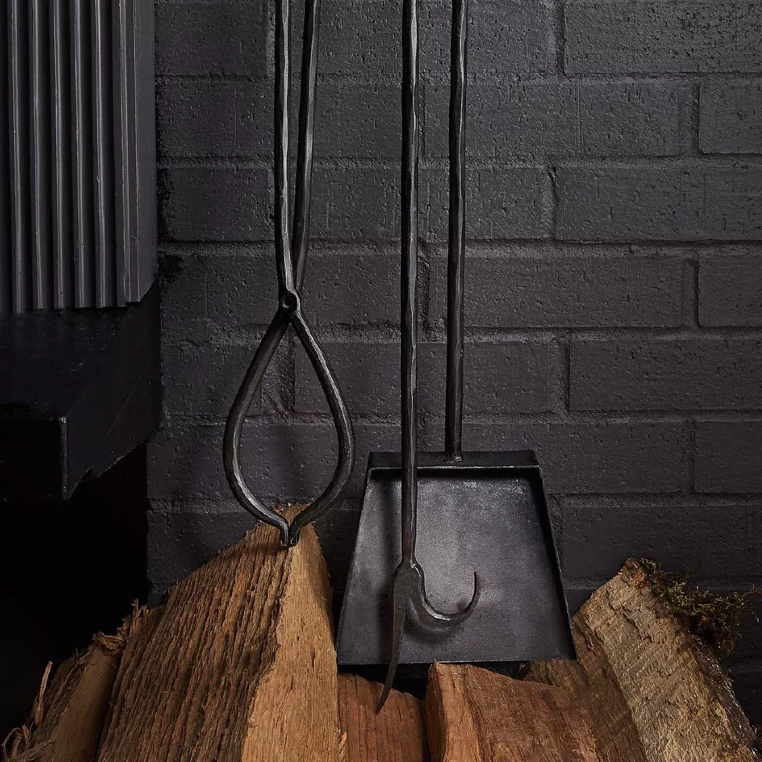 3-Piece Fireplace Tools Set