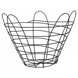 32-inch 25 deg Braun Custom Vermeer Welded Bottom Basket, Pack of 10