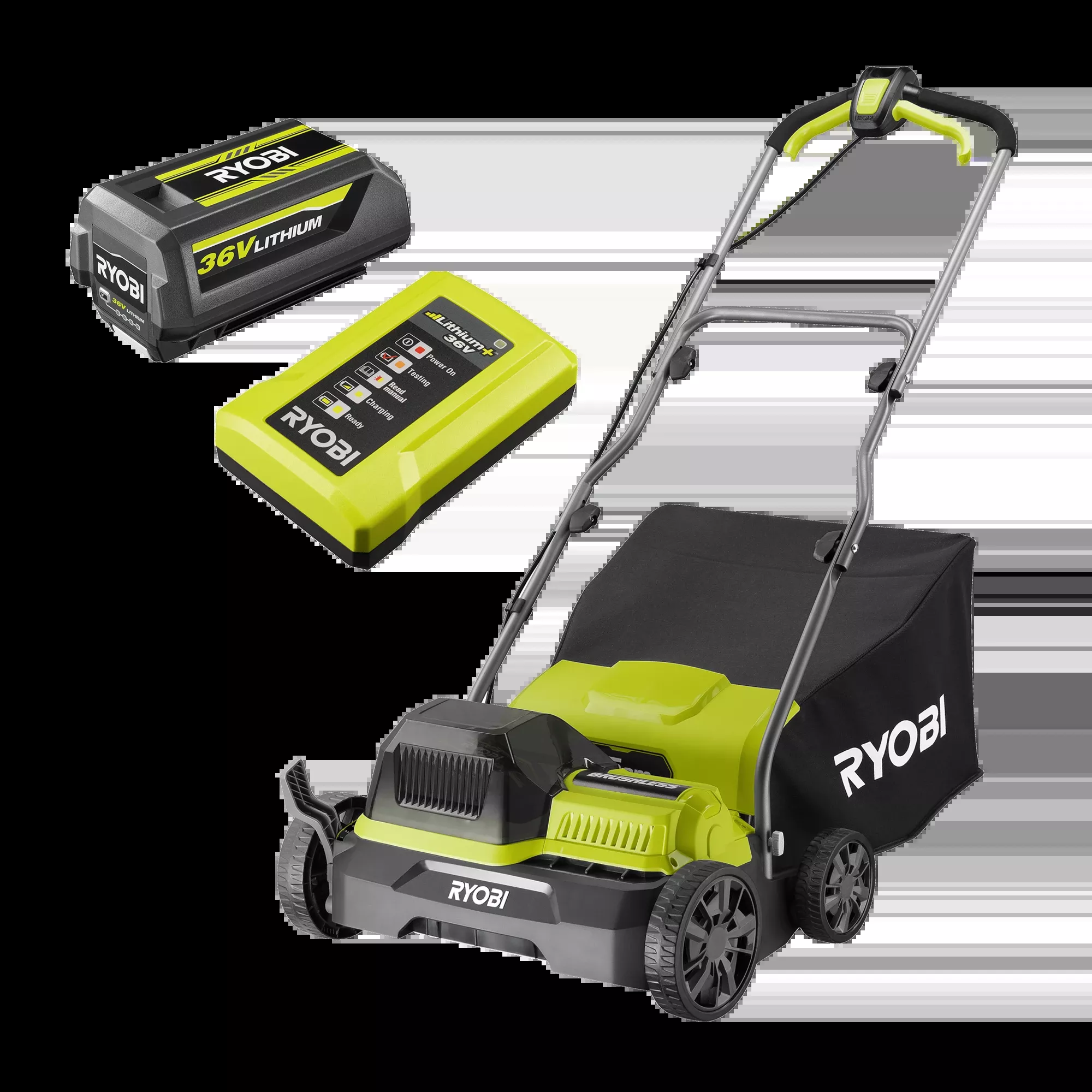 36V Brushless Scarifier 4Ah Kit