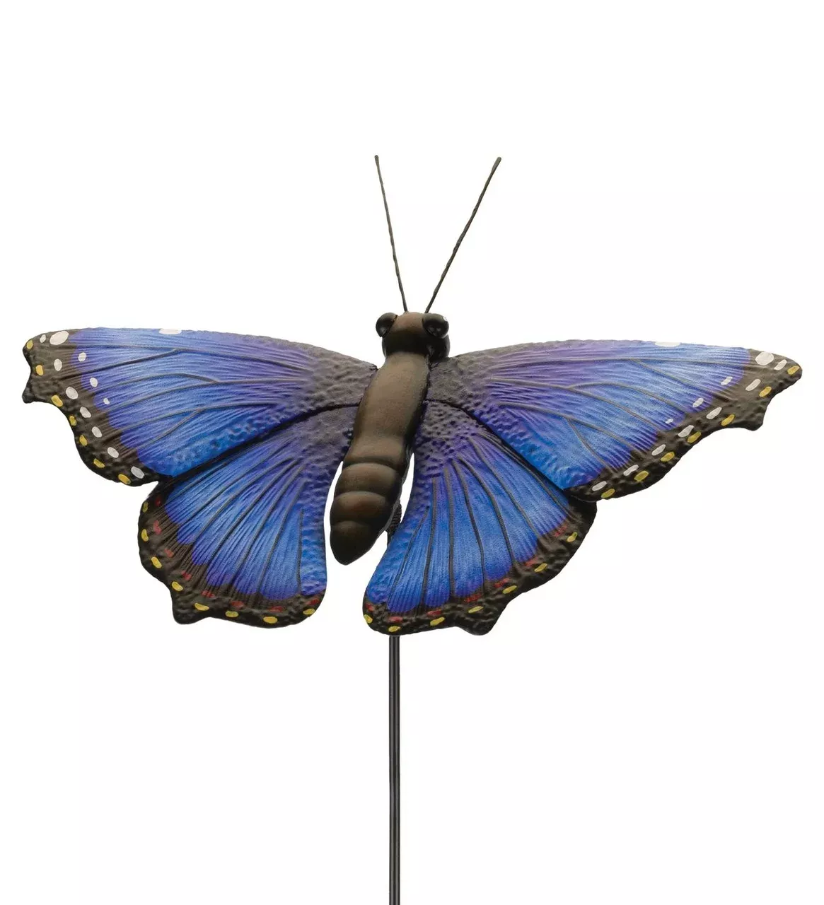 45" Butterfly Stake: Blue Morpho
