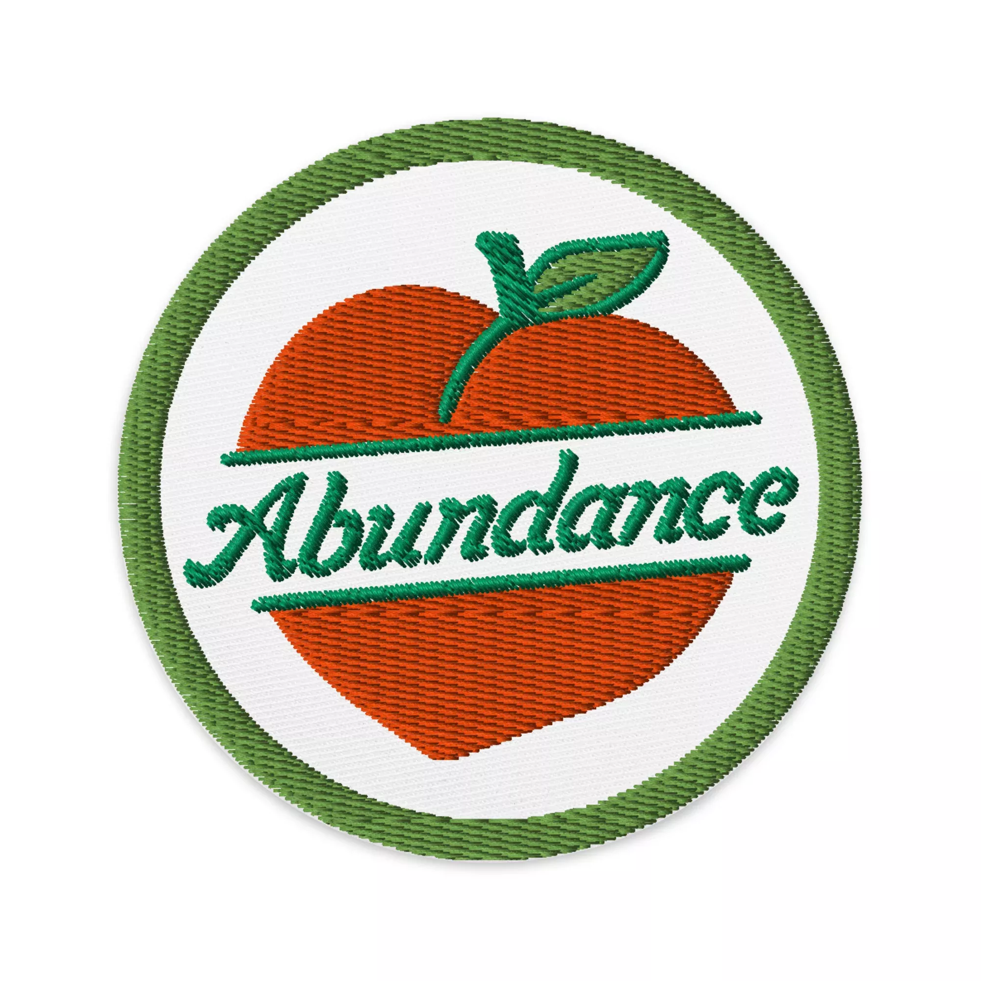 Abundance Embroidered Patch 3 in.
