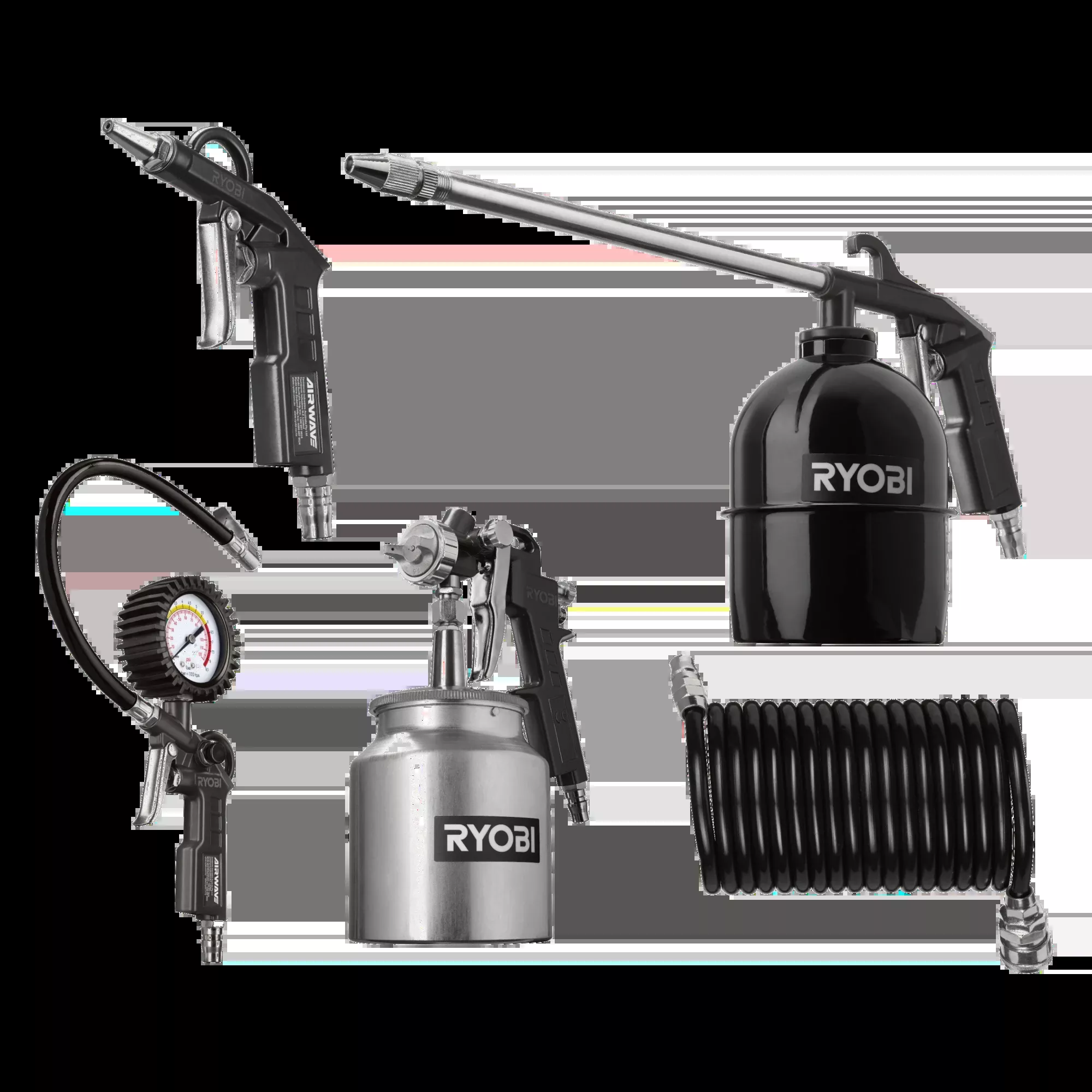 Airwave 5-Piece Air Tool Kit