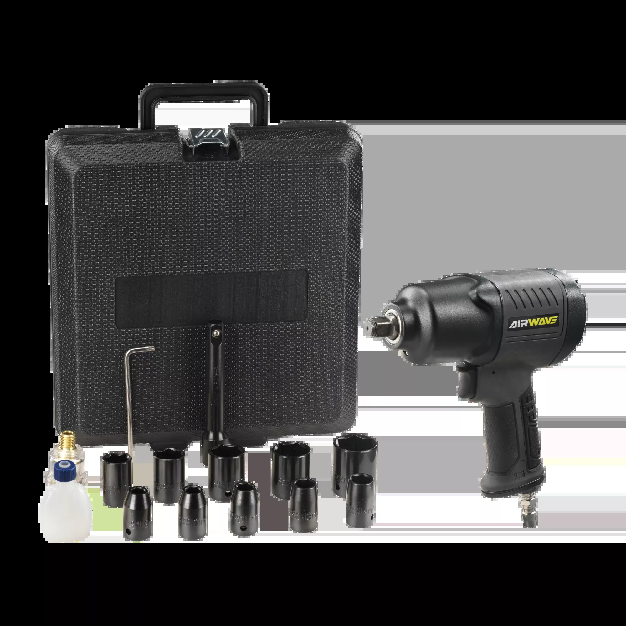 Airwave ½” Impact Wrench 17-Piece Kit