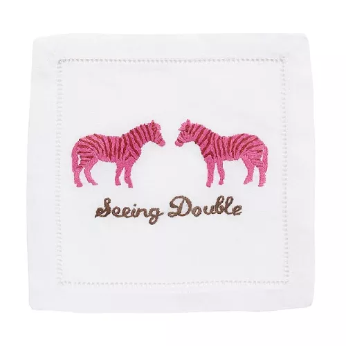 August Morgan Seeing Double Cocktail Napkins