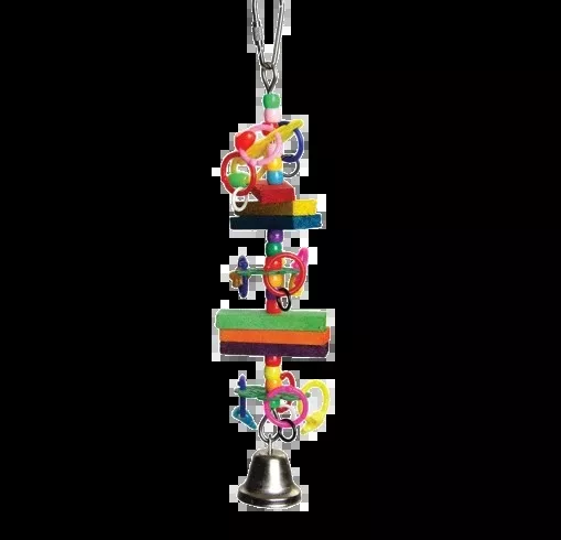 Beads and Blocks Small Bird Toy