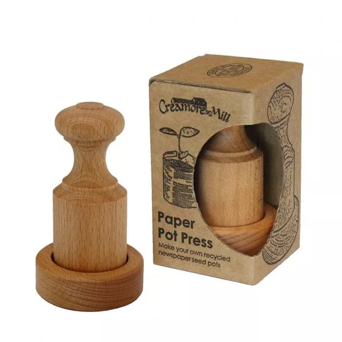 Beechwood Paper Pot Maker (Made in UK)