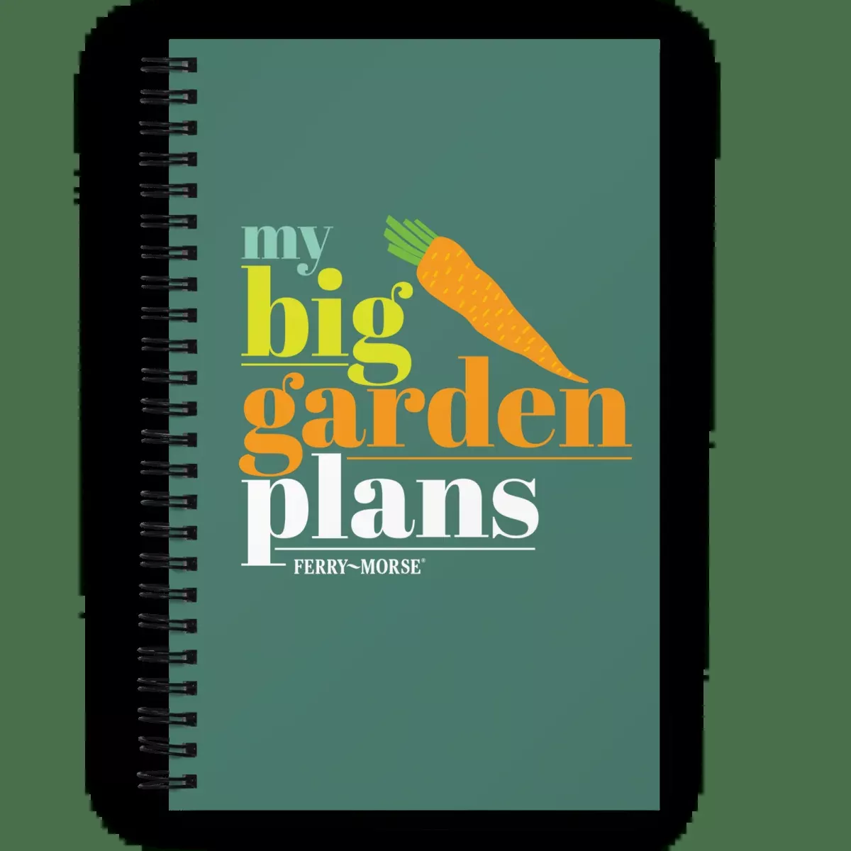 Big Garden Plans Spiral Notebook, 5.25″ × 8.25″