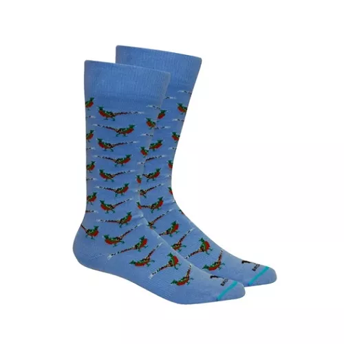 Brown Dog Boxwood Socks – Delta Blue