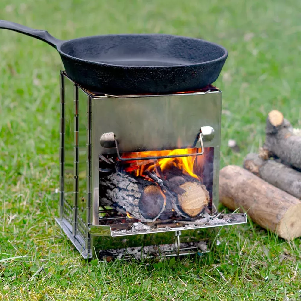 Collapsible Portable Wood Stove