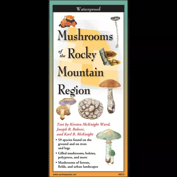Common Mushrooms of the Rocky Mountain Region, Folding Guide
