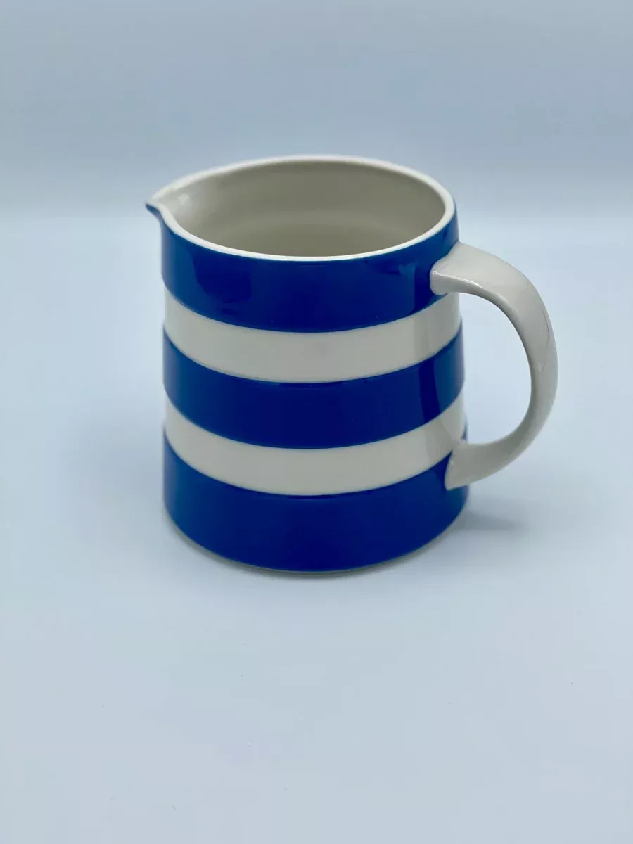 Cornishware Blue Dreadnought Jug (30oz/84CL) by T.G. Green