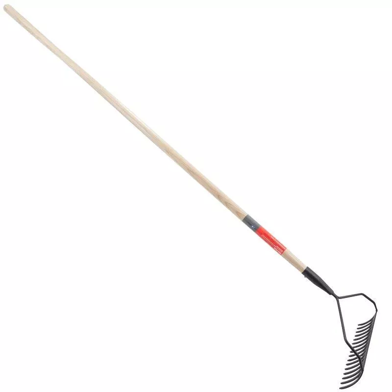 Corona Bow Head Rake With Wood Handle