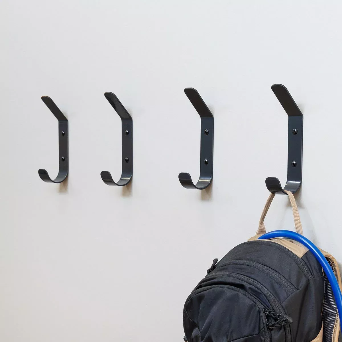 Crozet Multipurpose Wall Hooks - 4-Pack