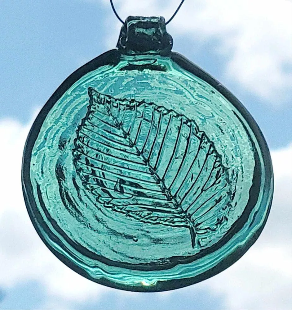 Elm Leaf Suncatcher