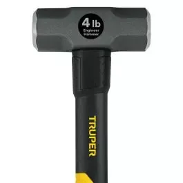 Ergo Engineer Hammer with 4lb Head and 14in Fiberglass Handle by Truper