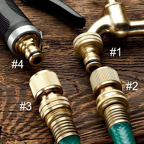 Faucet End Connector #2 - (set of 3)