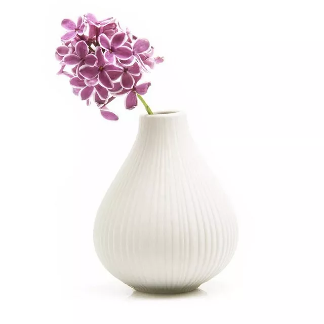 Frost Bud Vase – White