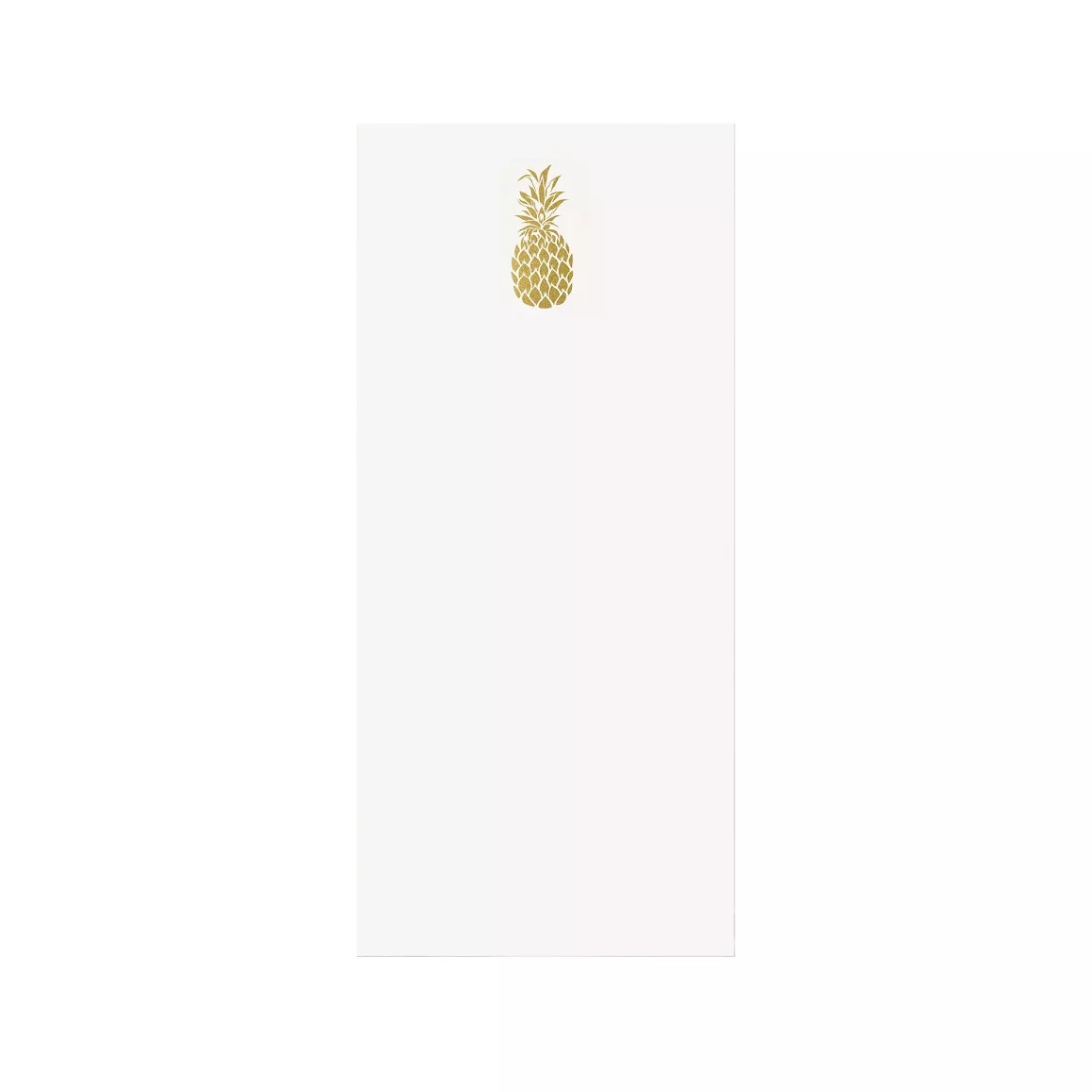 Gold Foil Pineapple Buck Notepad