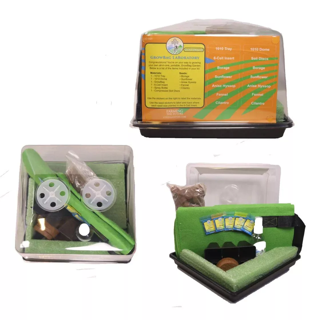 GrowBag Garden Lab - Pollinator