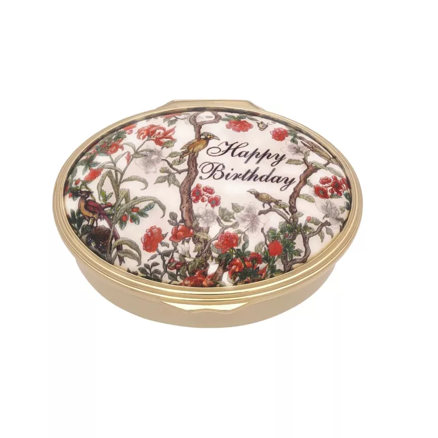 Halcyon Days Happy Birthday Box