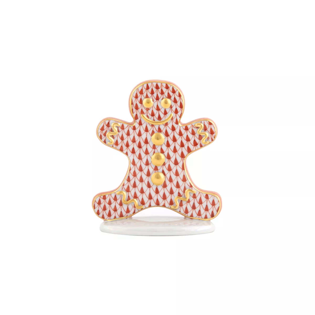 Herend Gingerbread Man – Rust
