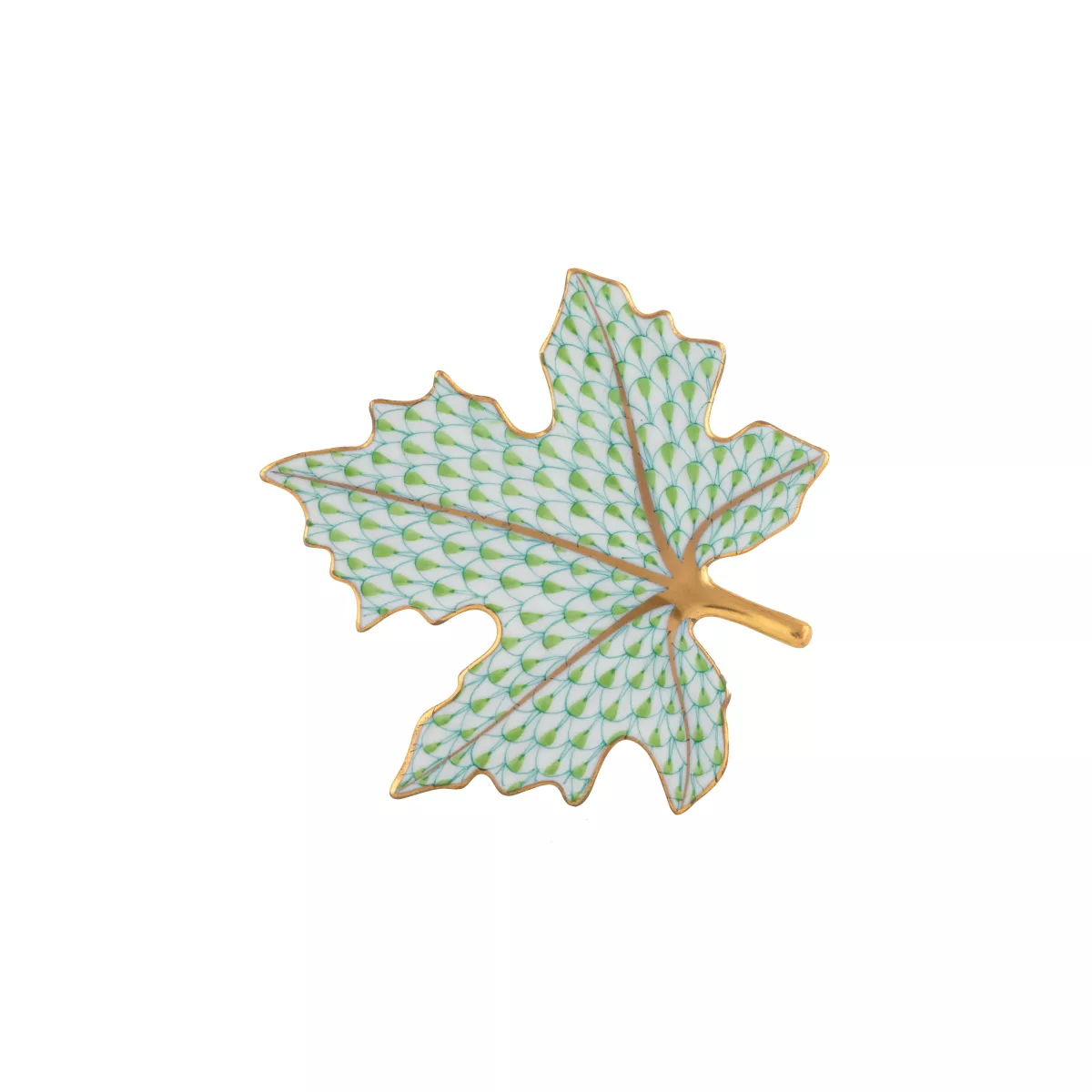Herend Maple Leaf – Key Lime