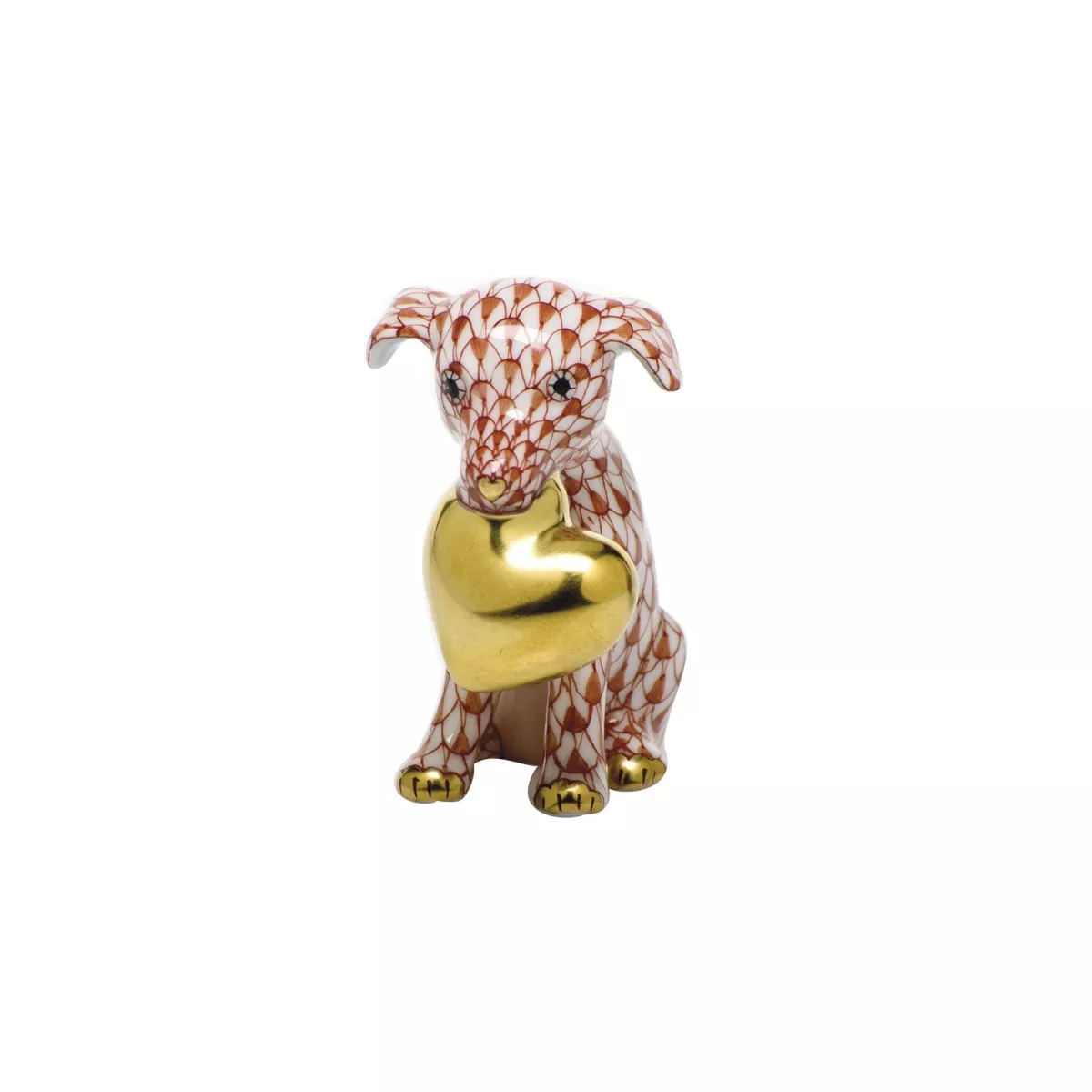 Herend Puppy Love – Rust