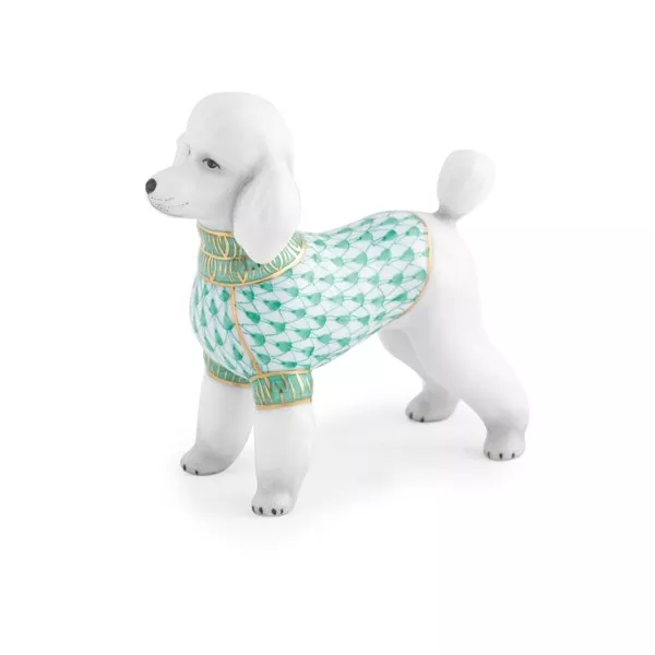 Herend Toy Poodle – Green