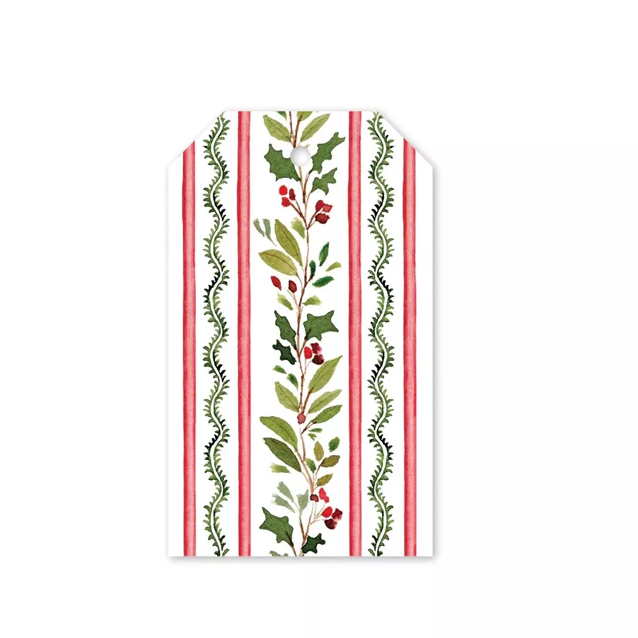 Holly Vine Gift Tags
