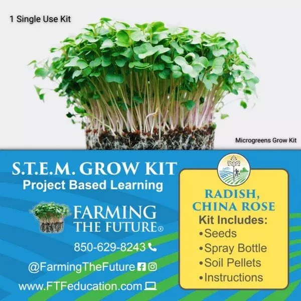 K-12 STEM Student Microgreen Kit - Single Classroom Grow Kit