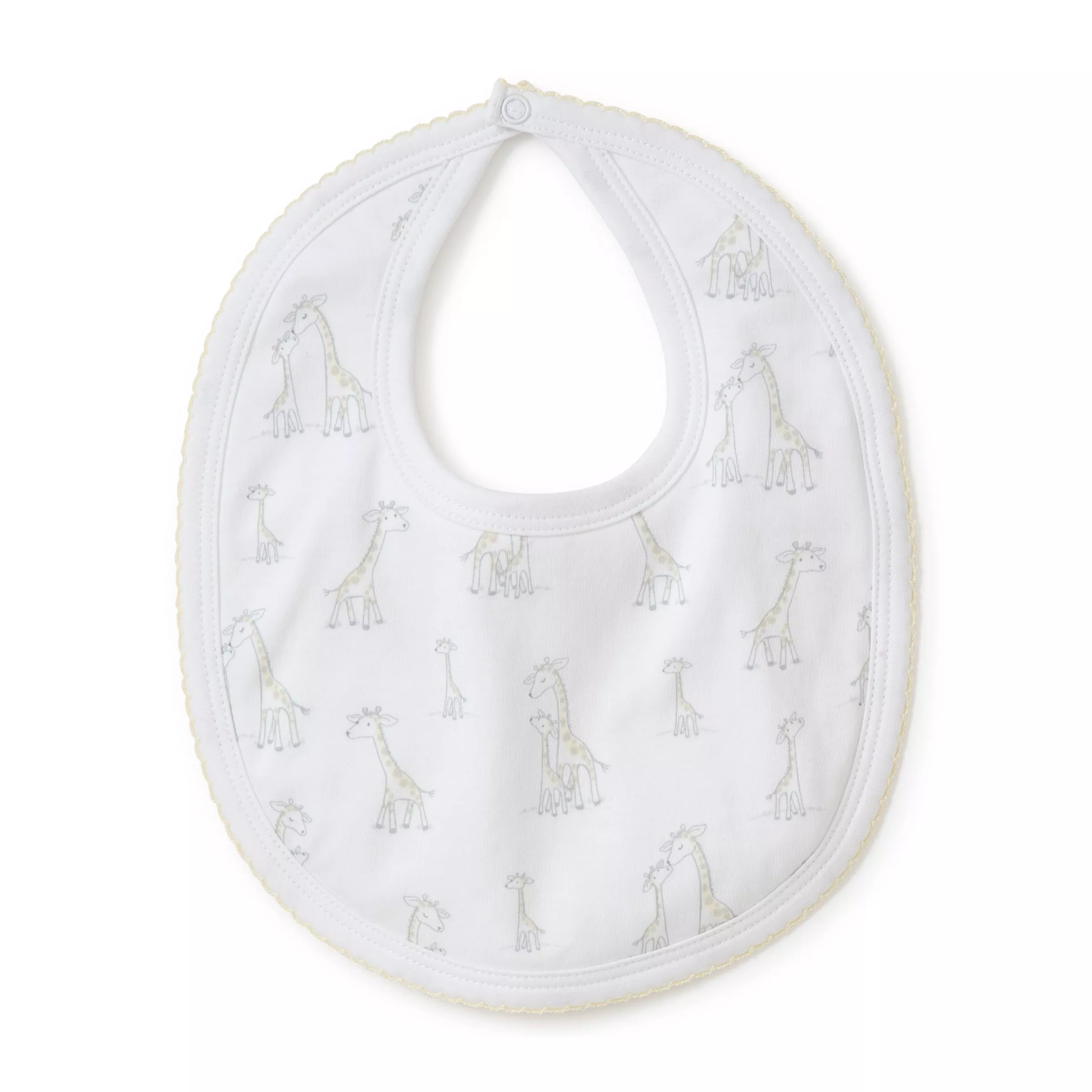 Kissy Kissy Giraffe Generations Print Bib