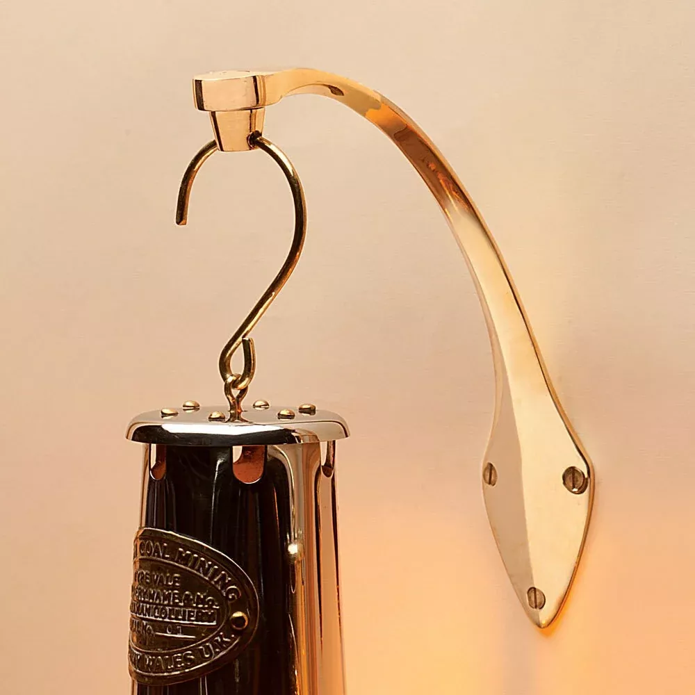 Large Brass Wall Mount