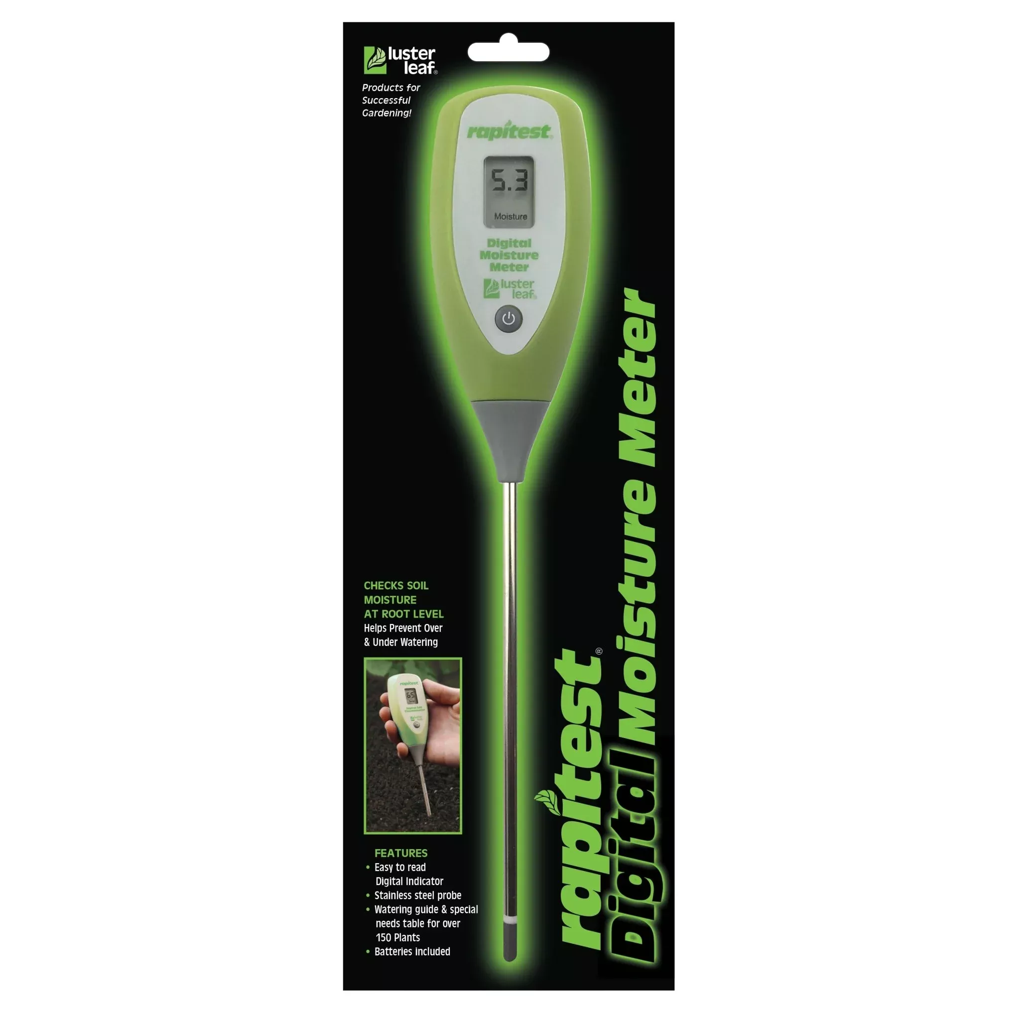 Luster Leaf Rapitest Digital Moisture Meter