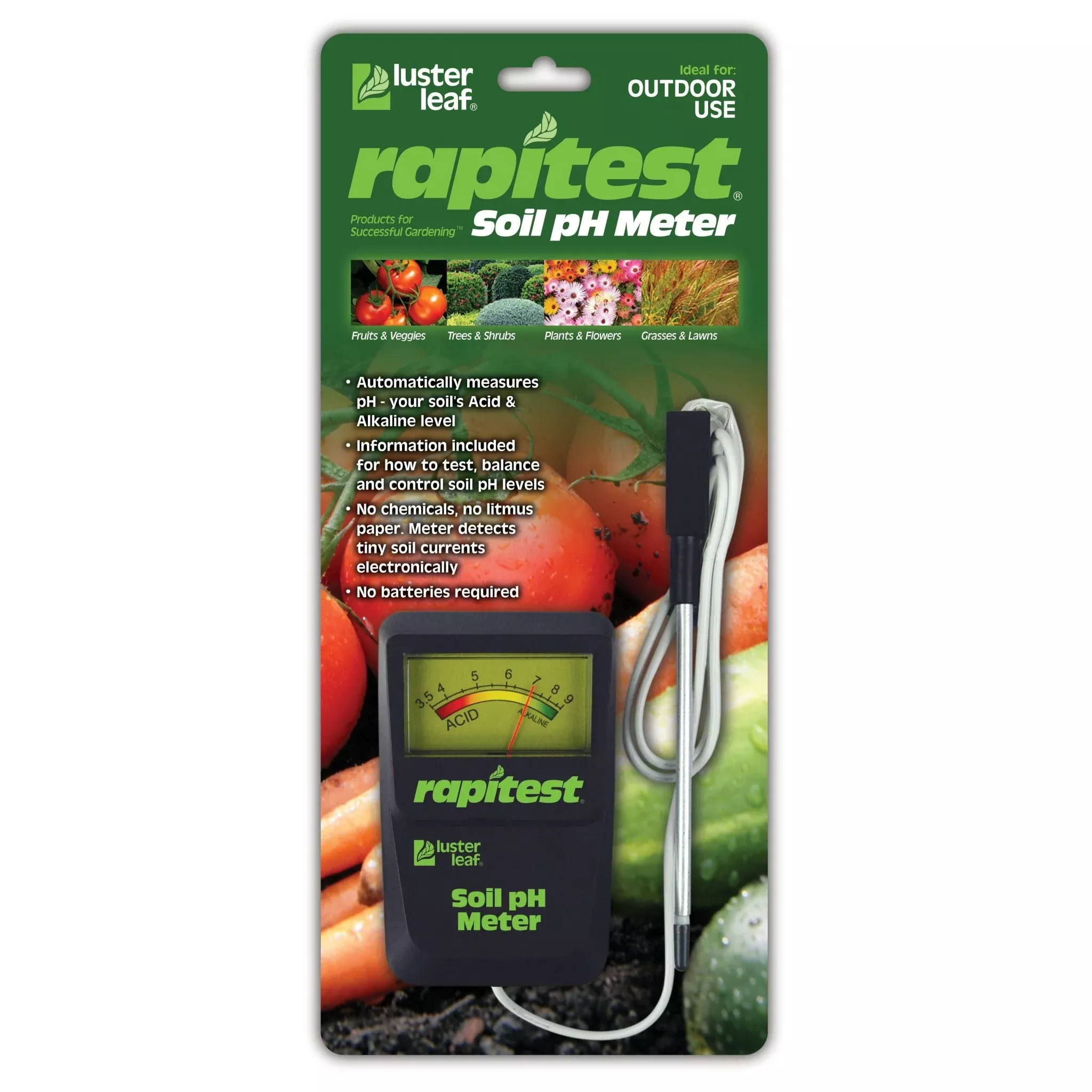 Luster Leaf Rapitest Soil pH Meter