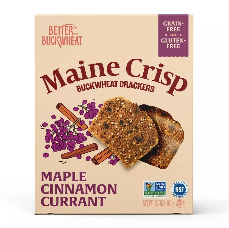 Maine CrispMaple Cinnamon Currant Crisps