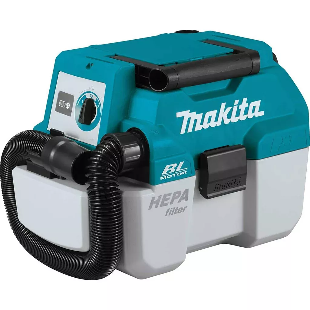 Makita XCV11Z 18V LXT Lithium-Ion 2 Gallon Wet/Dry Vacuum, Tool Only
