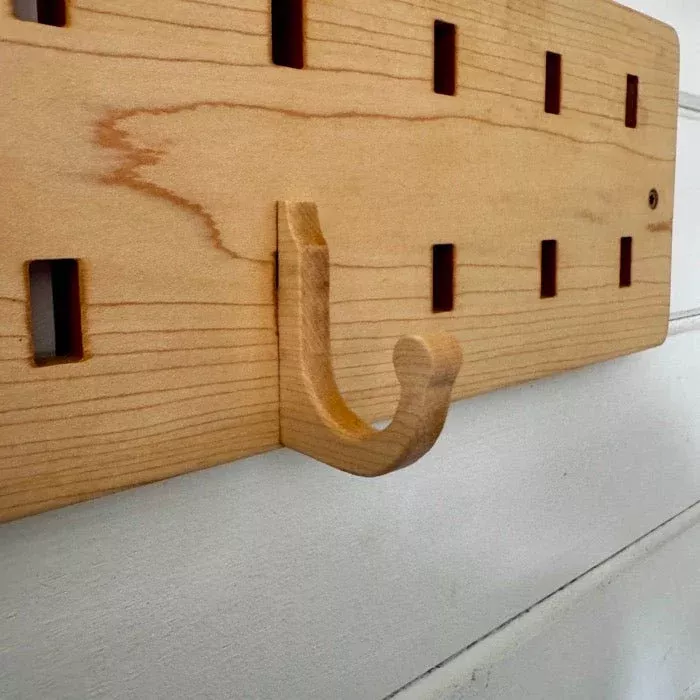 Maple Small Hooks (Set of 2) - Modular Wall System