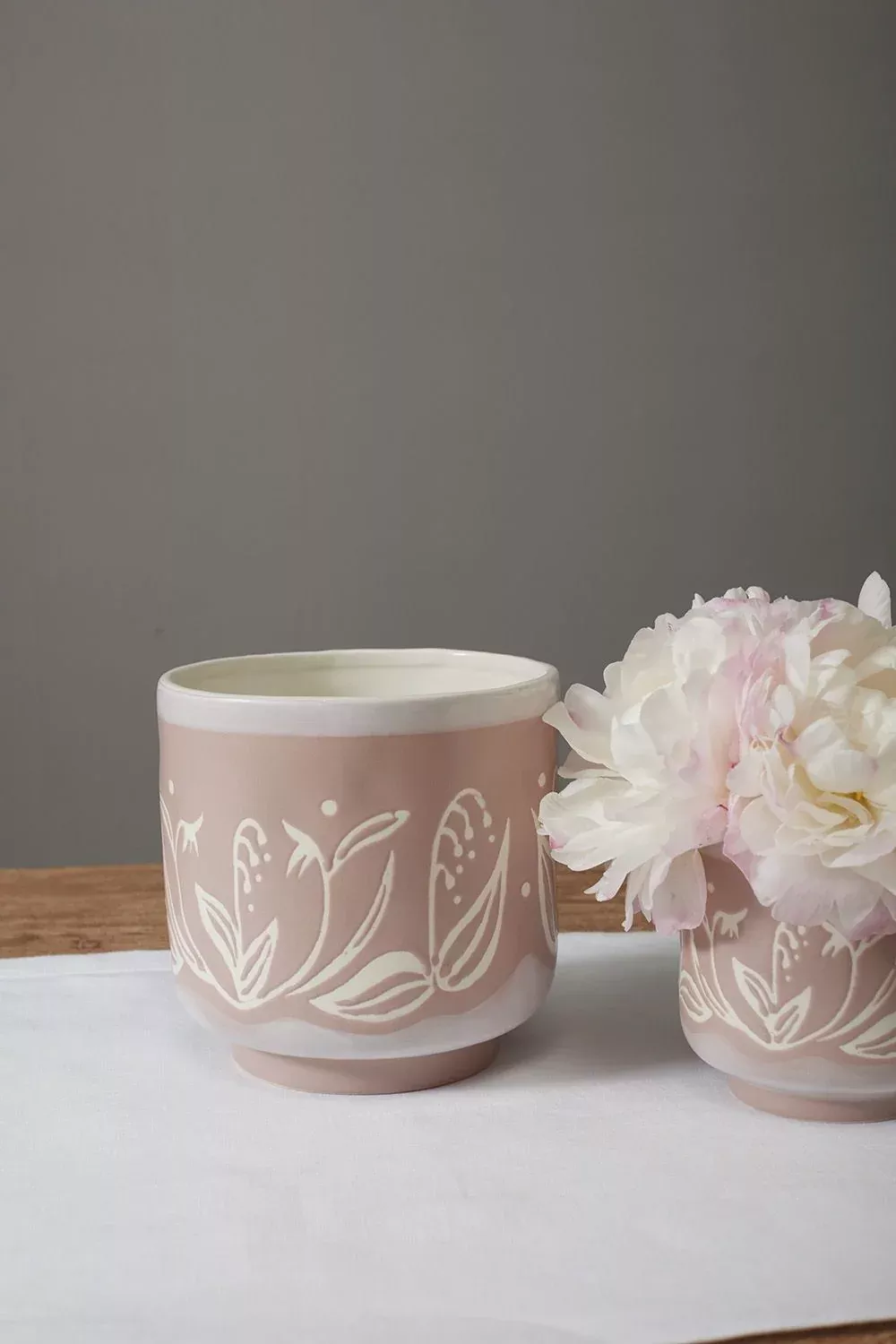 Mauve Natsu Pot, 6.5"