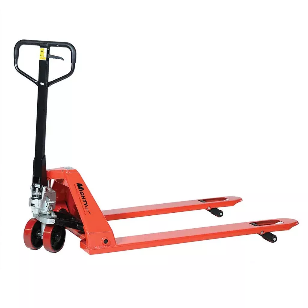 Mighty Lift Premium 4-Way Low-Profile 3,330-lb. Pallet Jack, 33" x 48"