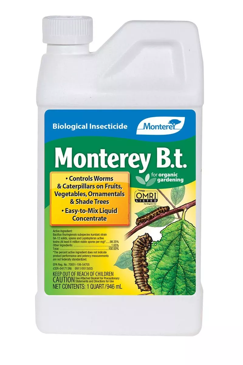 Monterey B.t. Biological Insecticide