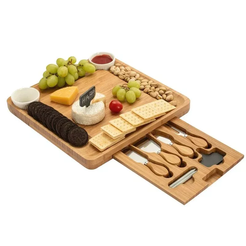 Natural Bamboo Cheese Board