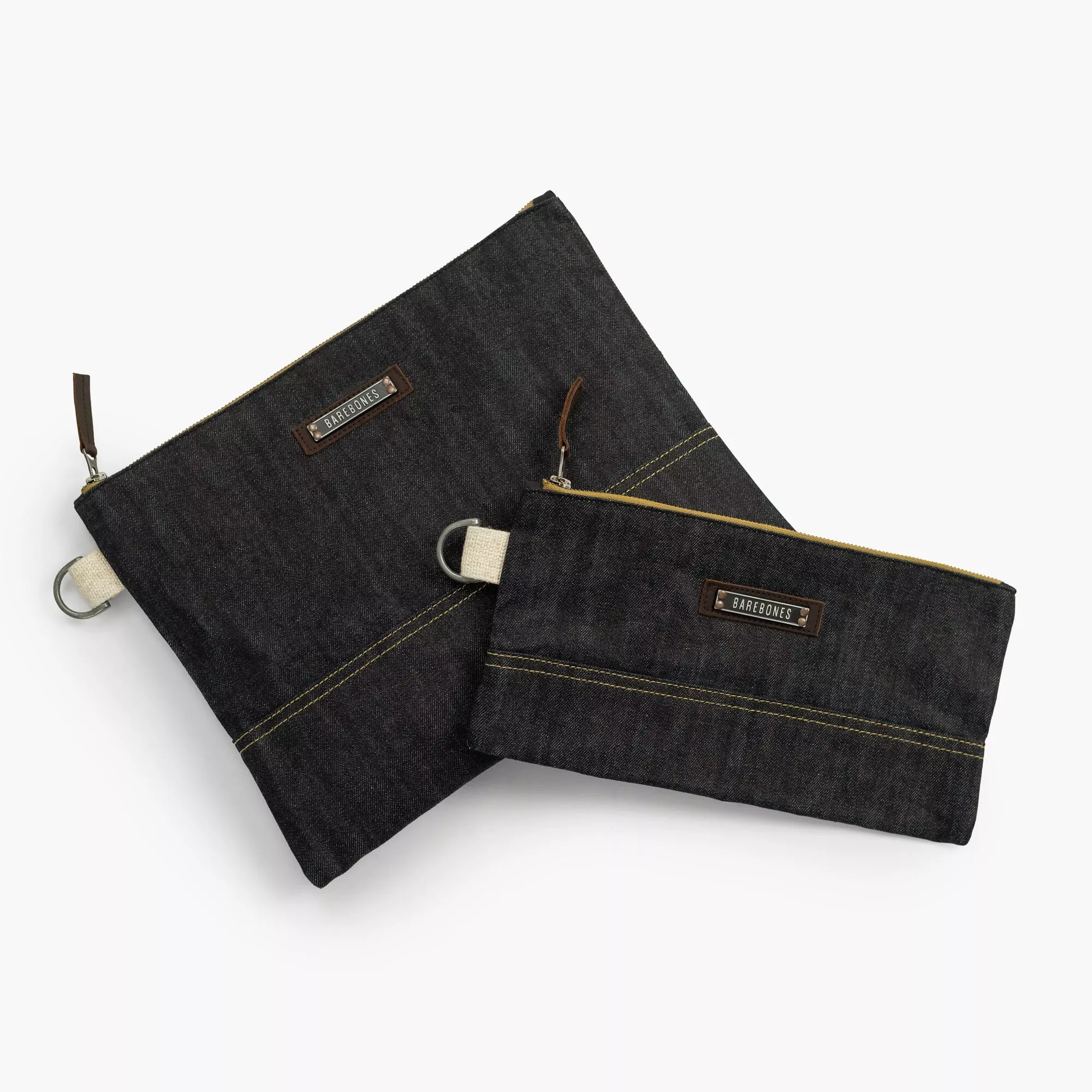 Neelum Zipper Pouch - Denim
