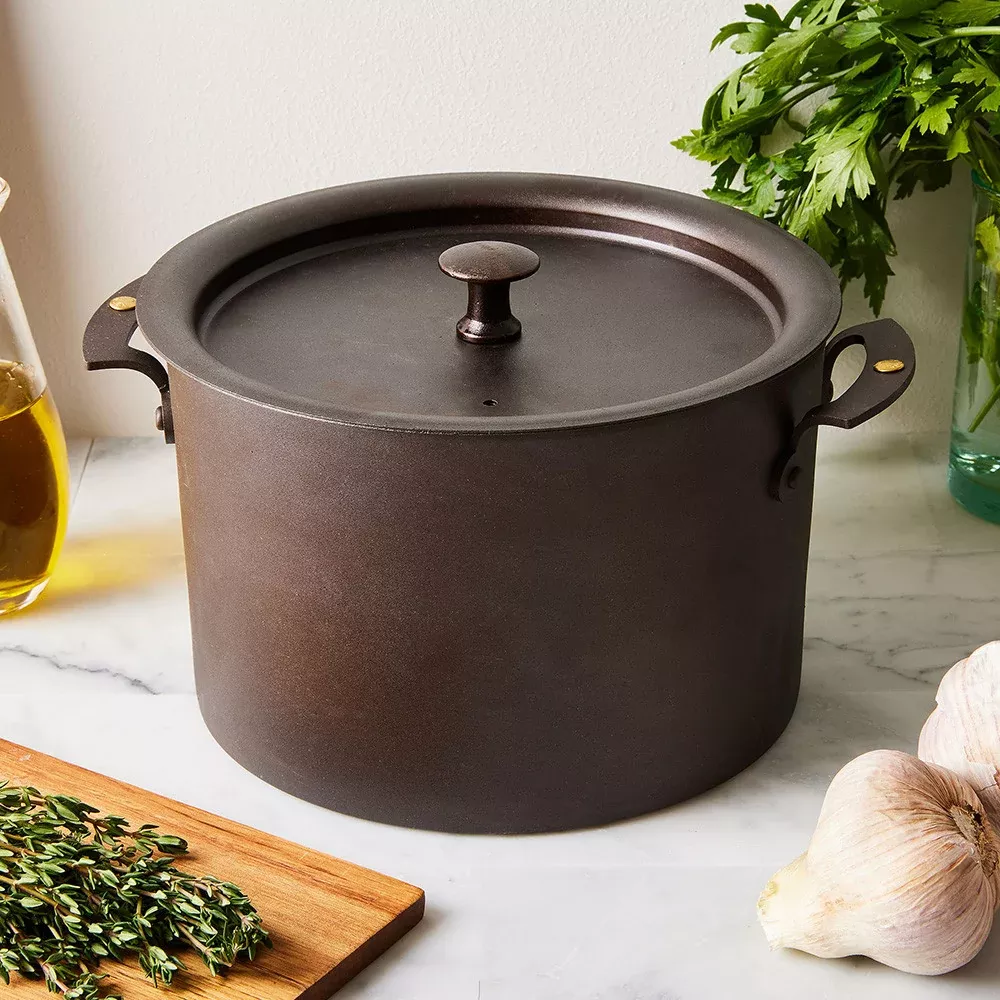 Netherton 8" Spun Iron Stock Pots